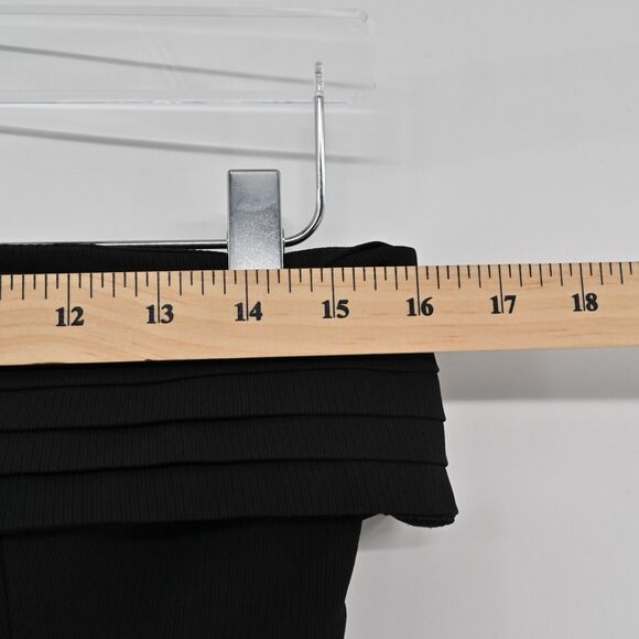 C/MEO COLLECTIVE Dress Womens Size S Black Visceral Strapless Midi Gown Solid‎ - Picture 11 of 12